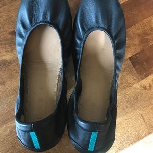 Tieks, black matte. Size 8.